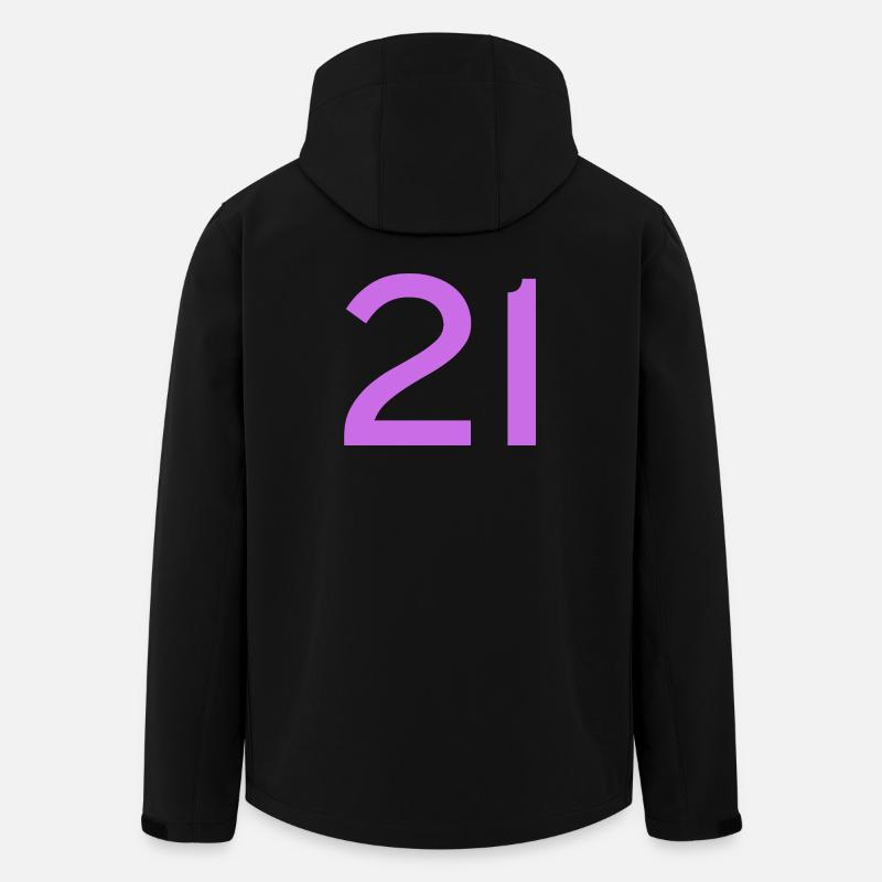 21 - Veste softshell homme en polyester recyclé Stanley/Stella - noir