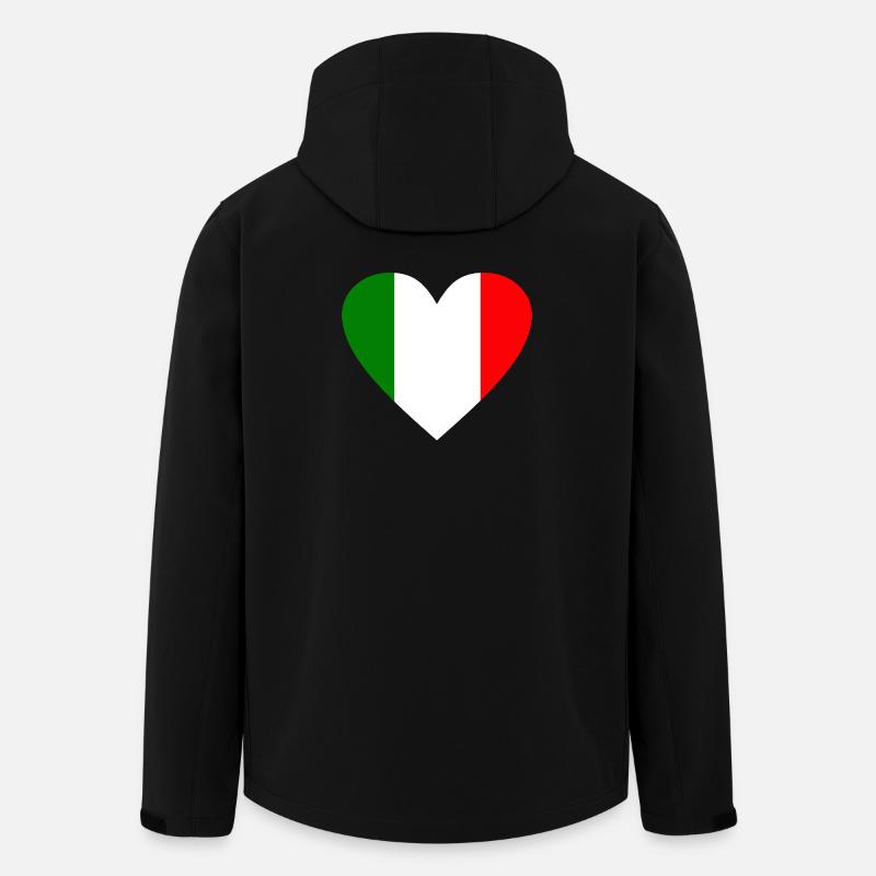 Italy - Men’s Recycled Softshell Jacket by Stanley/Stella - black