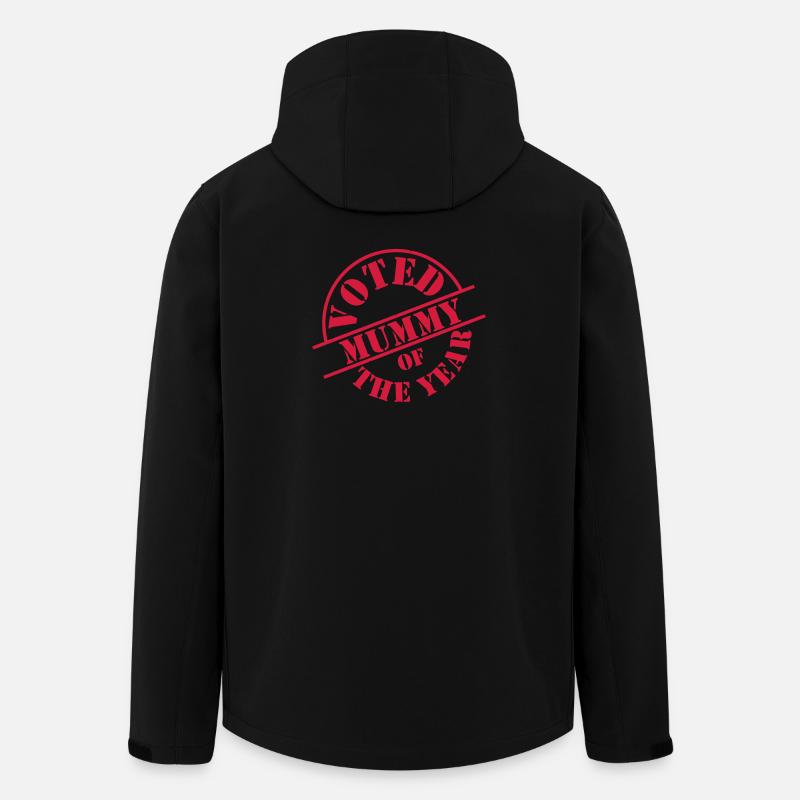 Mummy - Men’s Recycled Softshell Jacket by Stanley/Stella - black