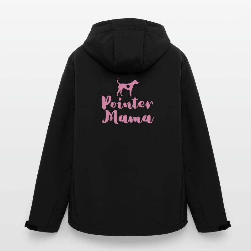 Deutsch Pointer Mama Pointer Mama Recycelte Männer Softshell-Jacke von Stanley/Stella