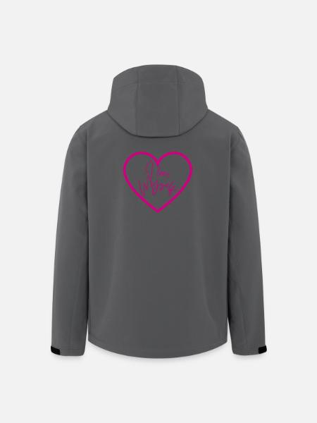 Je m’aime - Veste softshell homme en polyester recyclé Stanley/Stella - noir