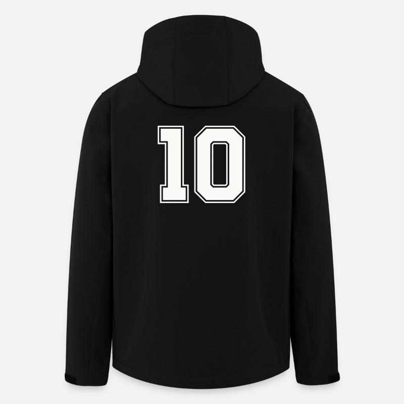 10 - Men’s Recycled Softshell Jacket by Stanley/Stella - black