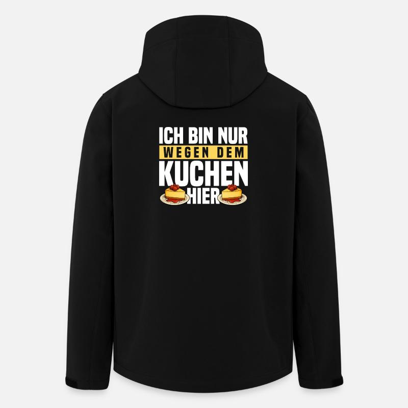 Kuchenliebhaber - Recycelte Männer Softshell-Jacke von Stanley/Stella - Schwarz