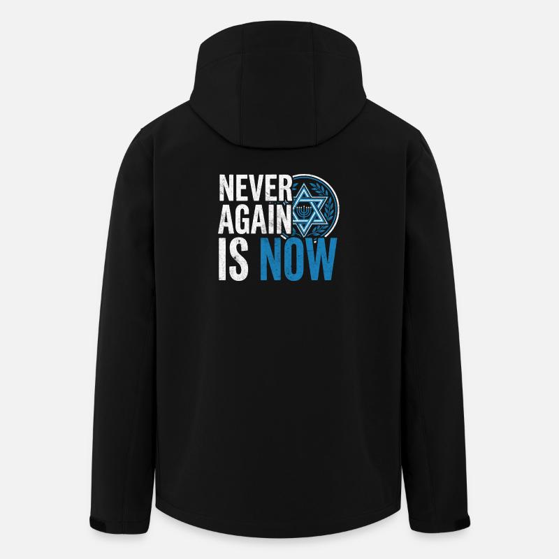 HolocaustGedenken mit Davidstern - Recycelte Männer Softshell-Jacke von Stanley/Stella - Schwarz