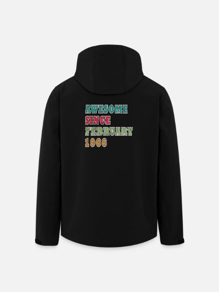 Février 1966 - Février 1966 Don - Veste softshell homme en polyester recyclé Stanley/Stella - noir