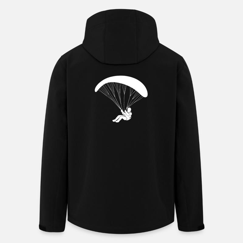 Parapendio minimalista - Giacca softshell uomo in poliestere riciclato di Stanley/Stella - nero