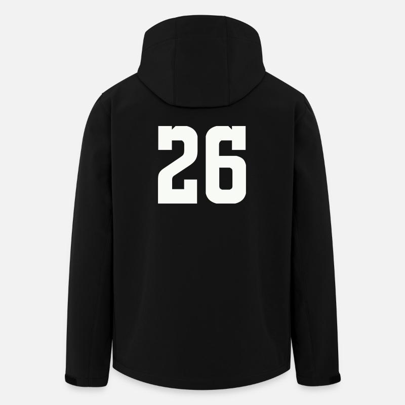 26 - Recycelte Männer Softshell-Jacke von Stanley/Stella - Schwarz