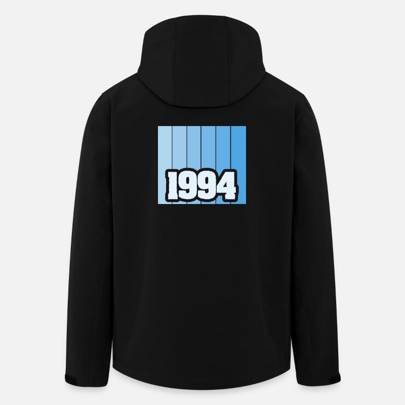 1994 - Recycelte Männer Softshell-Jacke von Stanley/Stella - Schwarz