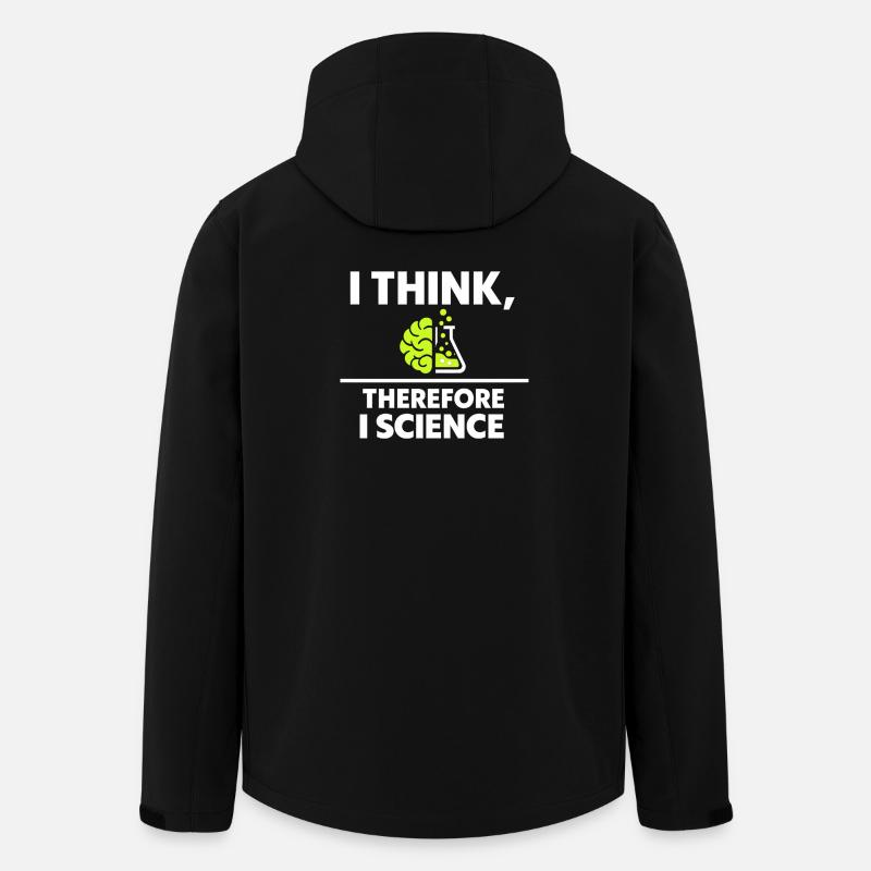 I think, so science - Men’s Recycled Softshell Jacket by Stanley/Stella - black
