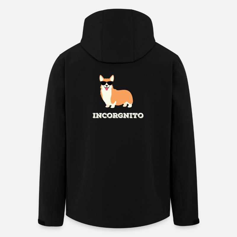 Incorgnito - Men’s Recycled Softshell Jacket by Stanley/Stella - black