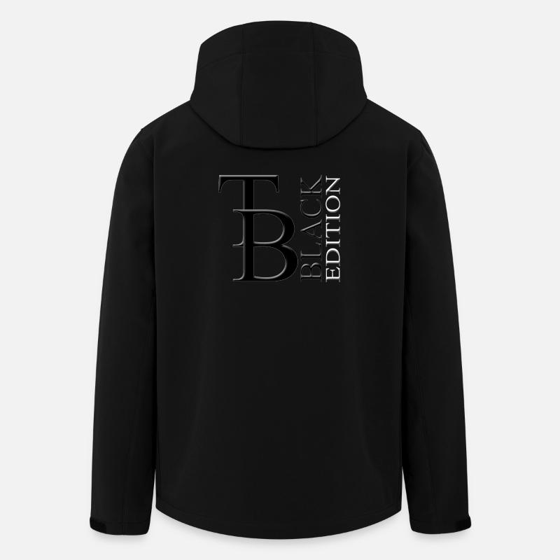 TB black edition - Recycelte Männer Softshell-Jacke von Stanley/Stella - Schwarz