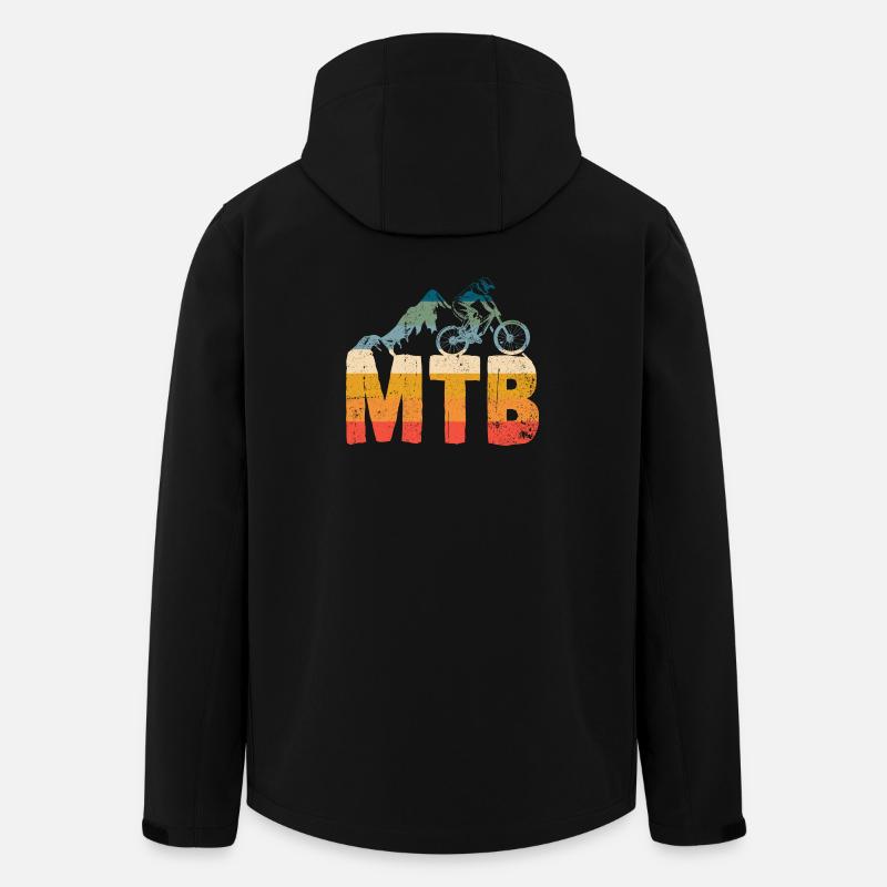 VTT Summit Slope Rider - Veste softshell homme en polyester recyclé Stanley/Stella - noir