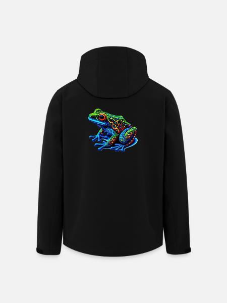 Frog - Men’s Recycled Softshell Jacket by Stanley/Stella - black