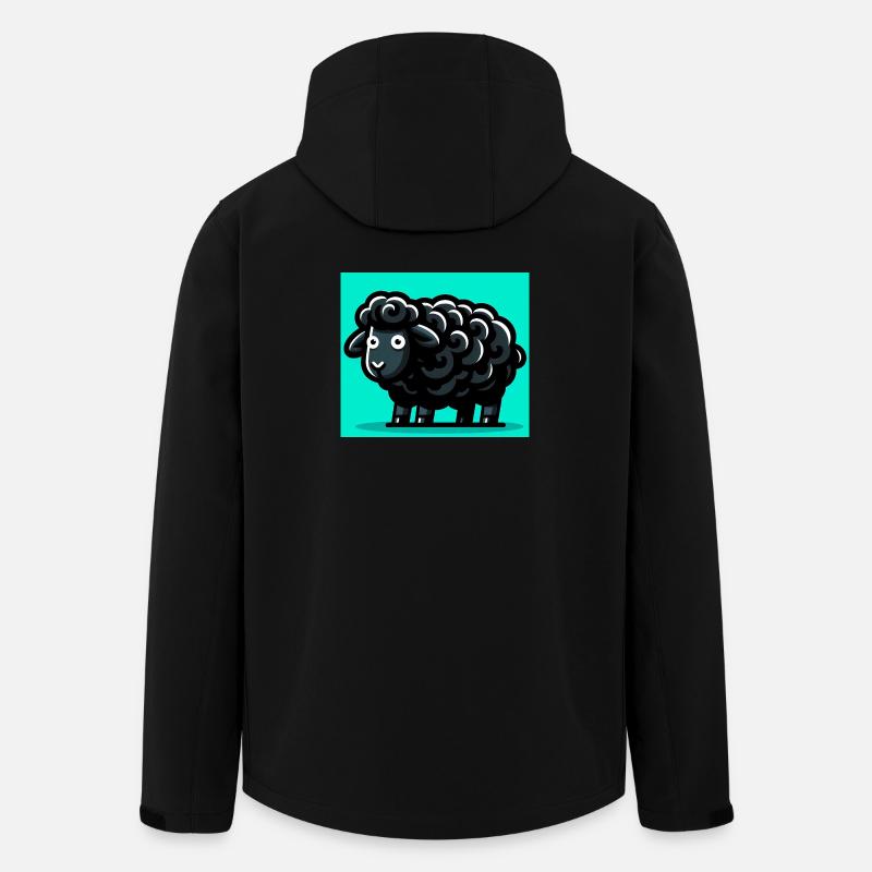 Black Sheep - Men’s Recycled Softshell Jacket by Stanley/Stella - black