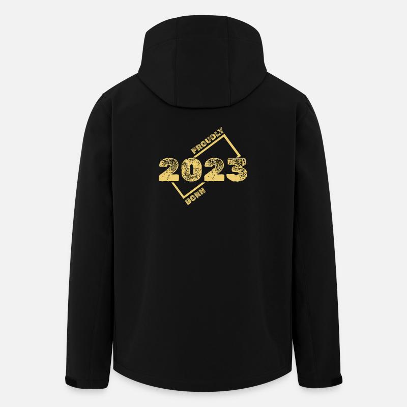 2023 2023 - Recycelte Männer Softshell-Jacke von Stanley/Stella - Schwarz