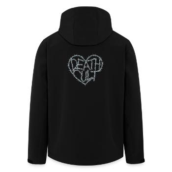 Death Cut Heart of Barbed Wire Dark Gothic Love - Veste softshell homme en polyester recyclé Stanley/Stella - noir - Dos - AI Model Male 185 light (185cm)