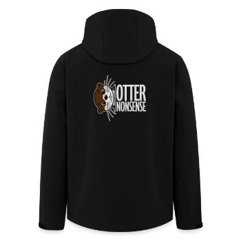 Otter Nonsense Lustig Wortspiel Otter Liebe Spruch - Recycelte Männer Softshell-Jacke von Stanley/Stella - Schwarz - Hinten - AI Model Male 185 light (185cm)