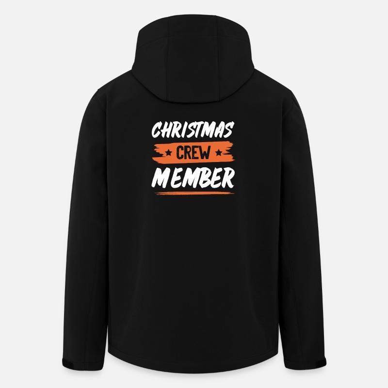 Christmas Crew - Recycelte Männer Softshell-Jacke von Stanley/Stella - Schwarz