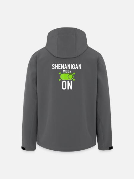 Shenanigan Mode Grün - Recycelte Männer Softshell-Jacke von Stanley/Stella - Schwarz
