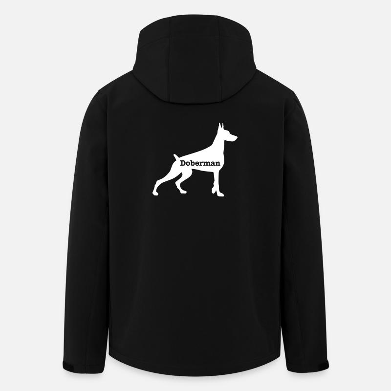 Doberman - Men’s Recycled Softshell Jacket by Stanley/Stella - black
