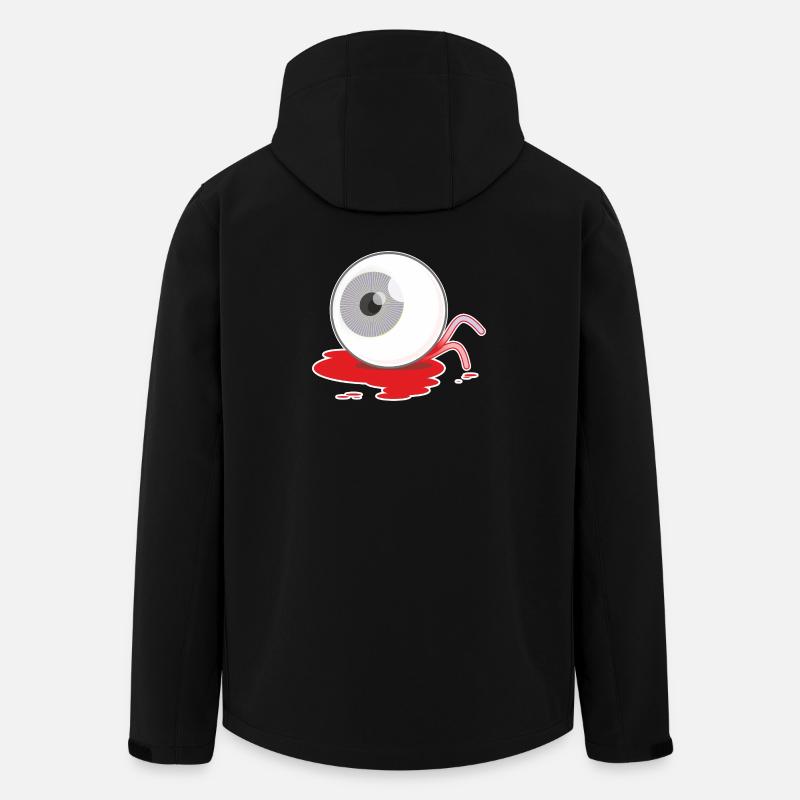 Augapfel - Recycelte Männer Softshell-Jacke von Stanley/Stella - Schwarz