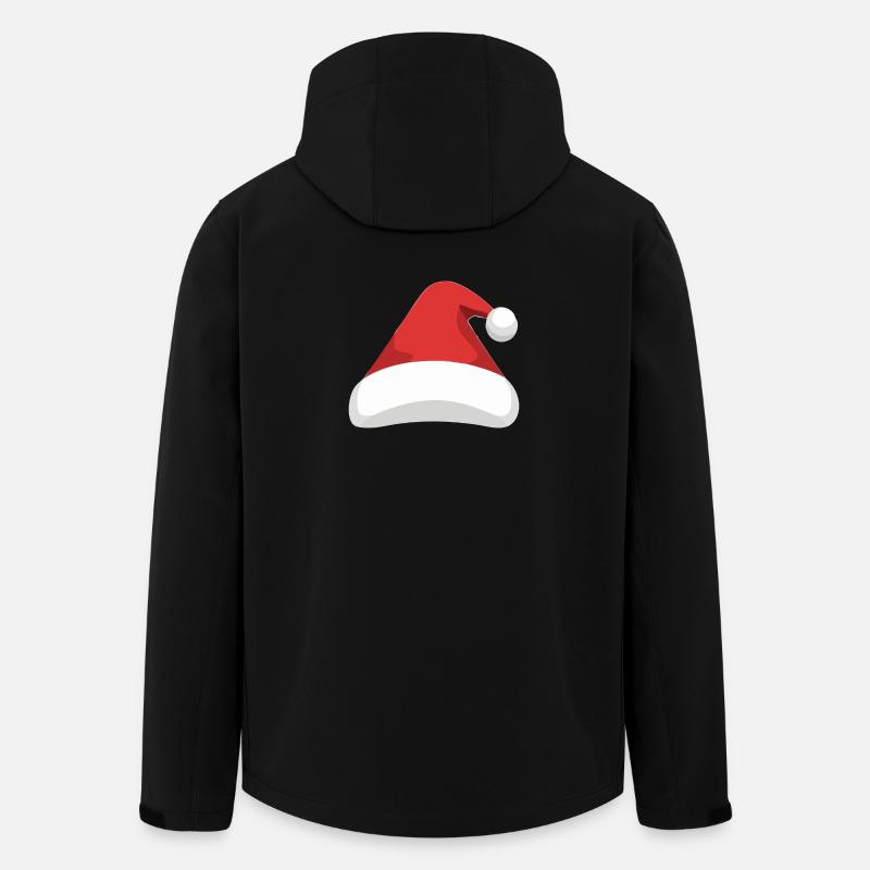 Elfenhut, Weihnachtsmannhut, Hut - Recycelte Männer Softshell-Jacke von Stanley/Stella - Schwarz