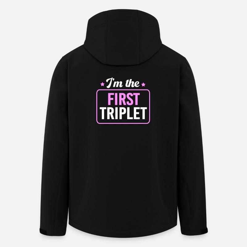 triplet - Men’s Recycled Softshell Jacket by Stanley/Stella - black