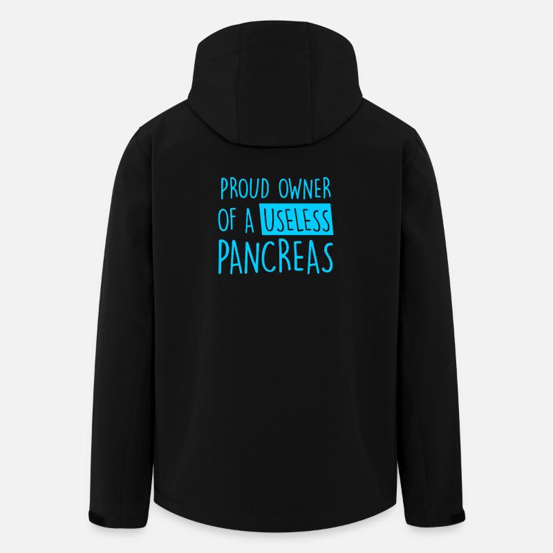 Diabetes-T-Shirts - Recycelte Männer Softshell-Jacke von Stanley/Stella - Schwarz