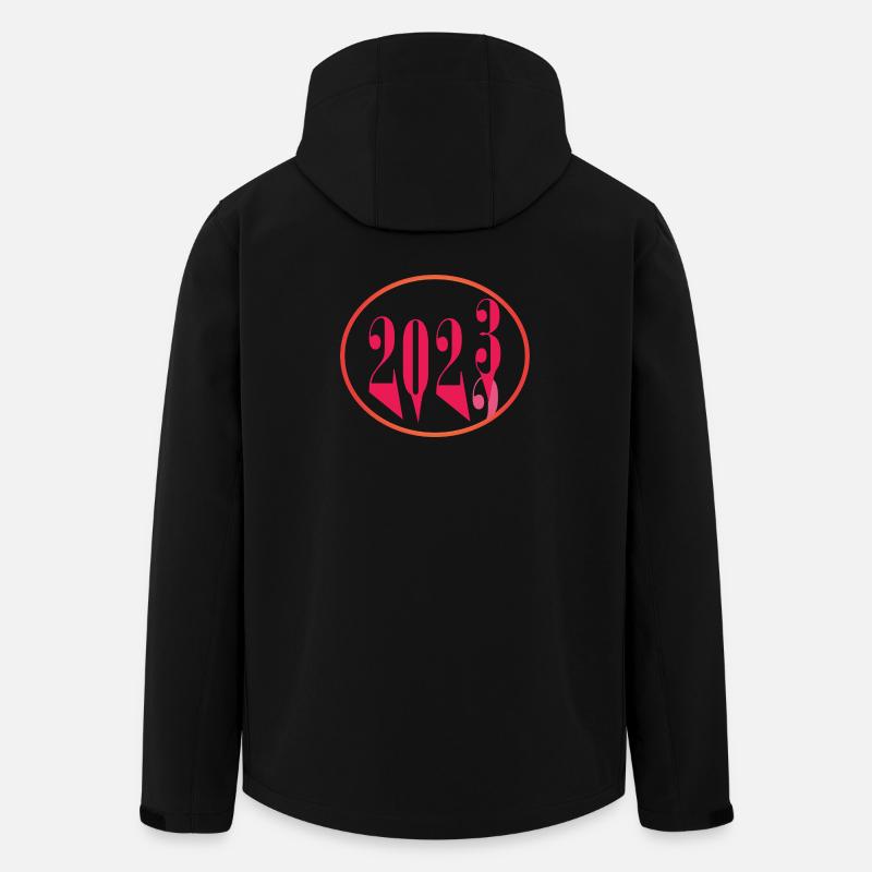 2022 2023 - Recycelte Männer Softshell-Jacke von Stanley/Stella - Schwarz