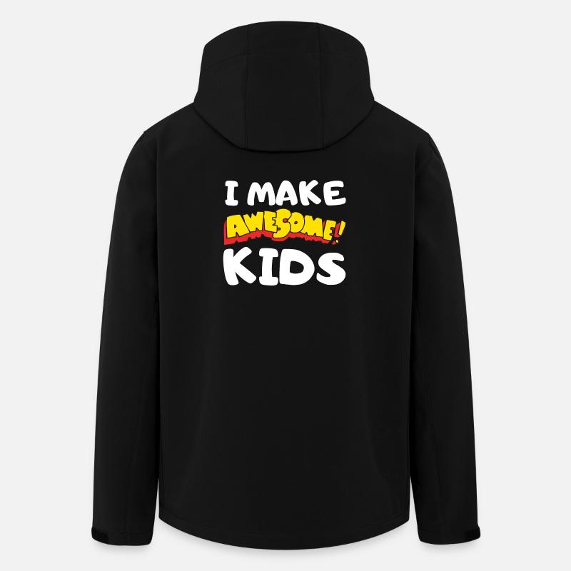 Ich mache tolle Kids Comic - Recycelte Männer Softshell-Jacke von Stanley/Stella - Schwarz