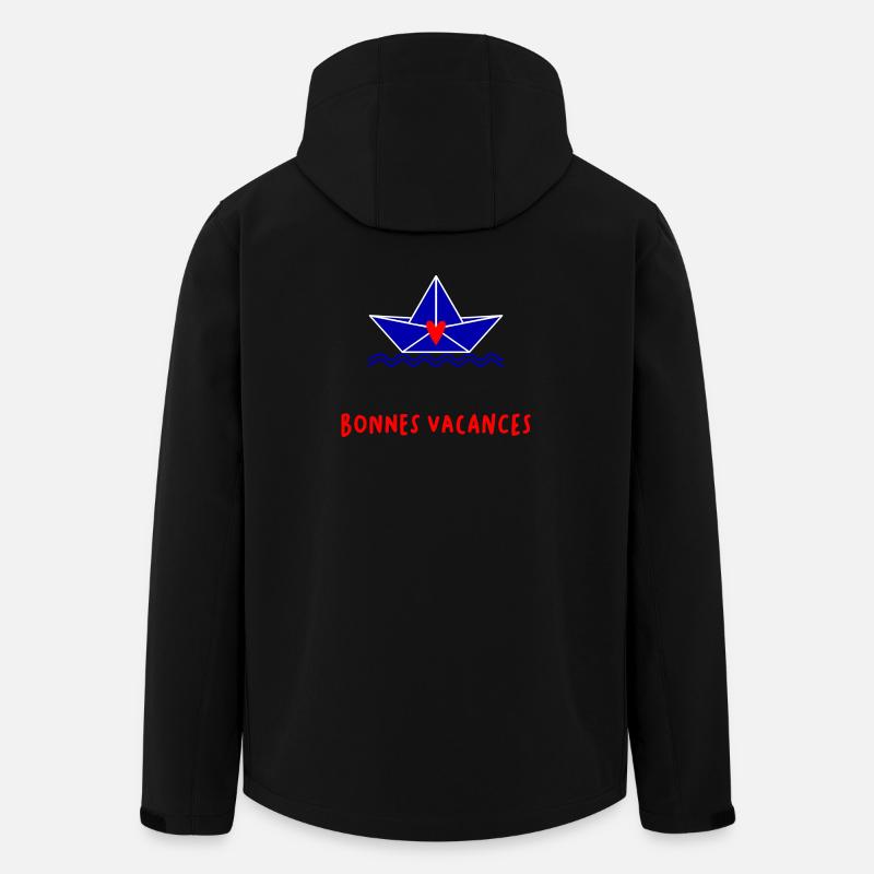 HAPPY HOLIDAYS - Men’s Recycled Softshell Jacket by Stanley/Stella - black