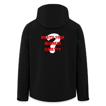 Qu’est-ce que votre analyse de rentabilité ? - Veste softshell homme en polyester recyclé Stanley/Stella - noir - Dos - AI Model Male 185 light (185cm)