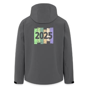 Œuvres d’art 2025 - Veste softshell homme en polyester recyclé Stanley/Stella - noir - Dos - AI Model Male 185 light (185cm)