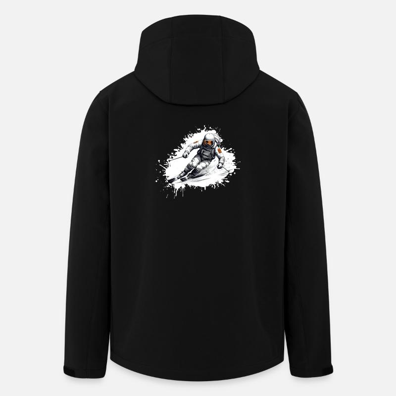 Astronaute Ski Ski - Veste softshell homme en polyester recyclé Stanley/Stella - noir