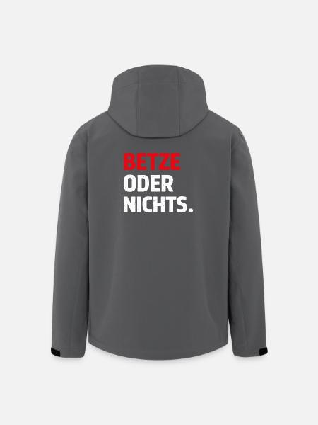 Betze oder nichts – Kaiserslautern Statement Shirt - Recycelte Männer Softshell-Jacke von Stanley/Stella - Schwarz