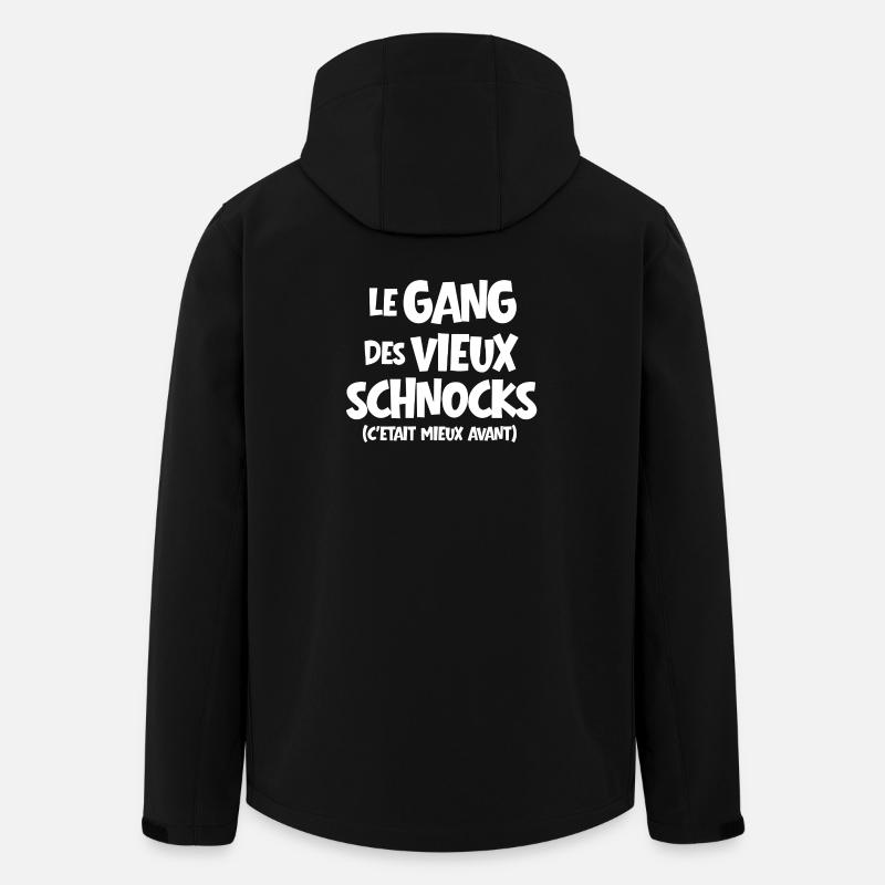 Senior, im Ruhestand, im Ruhestand - Recycelte Männer Softshell-Jacke von Stanley/Stella - Schwarz