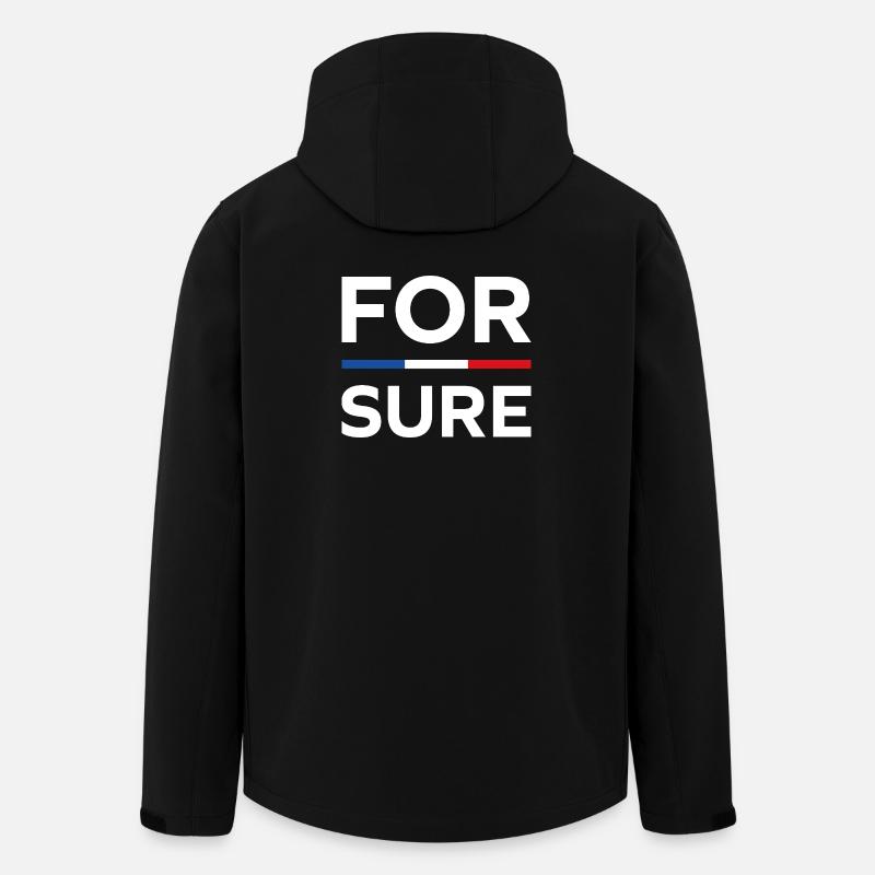 macron For sure - Veste softshell homme en polyester recyclé Stanley/Stella - noir