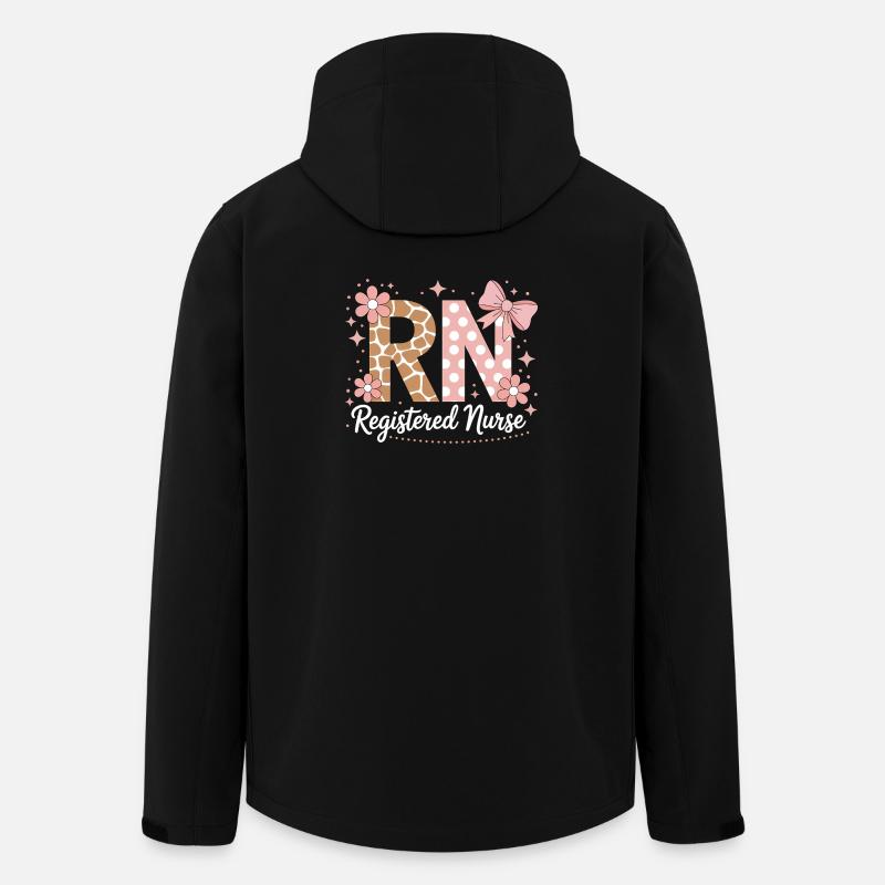 Don d’infirmière : Don d’infirmière - Veste softshell homme en polyester recyclé Stanley/Stella - noir