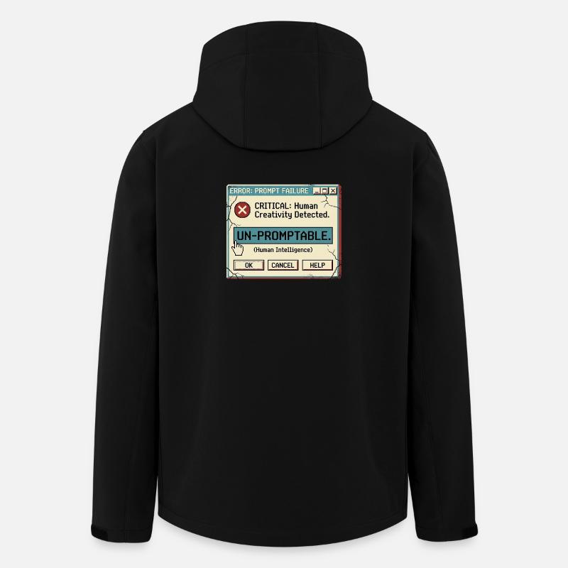 Unpromptable - Men’s Recycled Softshell Jacket by Stanley/Stella - black