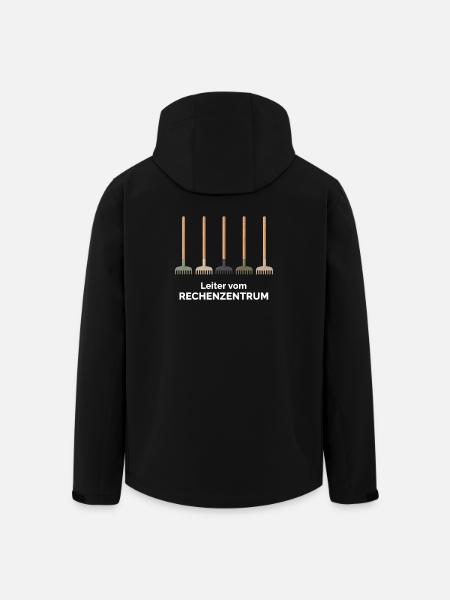 Rechenzentrum Gartenarbeit Landschaftsgärtner - Recycelte Männer Softshell-Jacke von Stanley/Stella - Schwarz