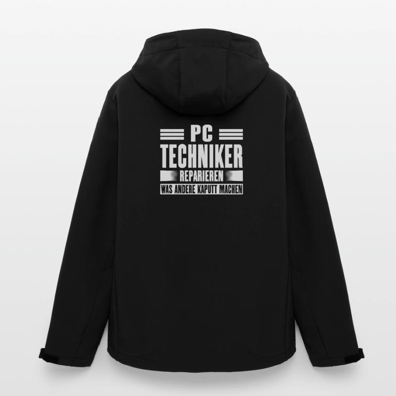 Service Technician Support Solution Quote Service PC Men’s Recycled Softshell Jacket by Stanley/Stella