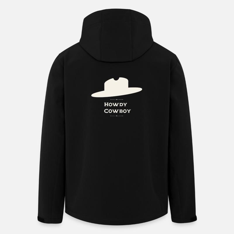 Howdy Cowboy - Veste softshell homme en polyester recyclé Stanley/Stella - noir