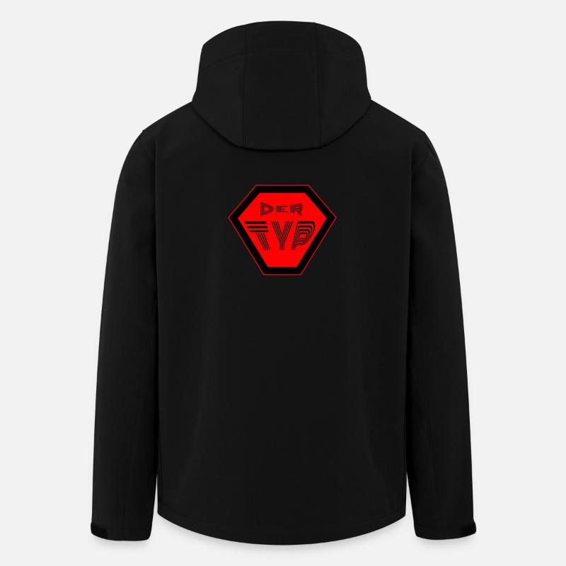 Der Typ  Sieger  geiler Typ super Typ   - Recycelte Männer Softshell-Jacke von Stanley/Stella - Schwarz