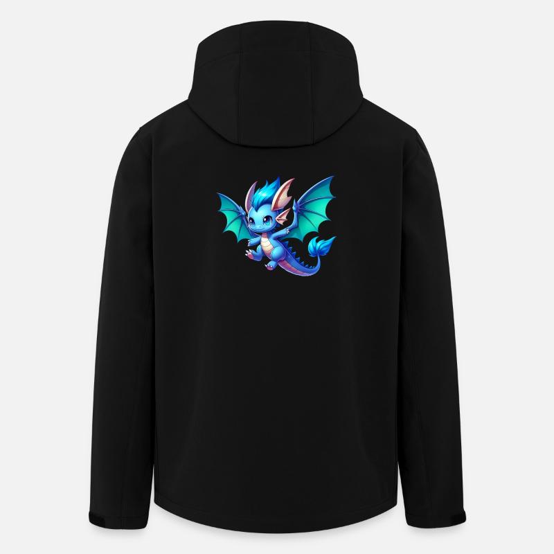 Dragon - Men’s Recycled Softshell Jacket by Stanley/Stella - black