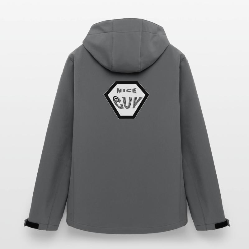 NICE GUY nice boy nice guy Men’s Recycled Softshell Jacket by Stanley/Stella