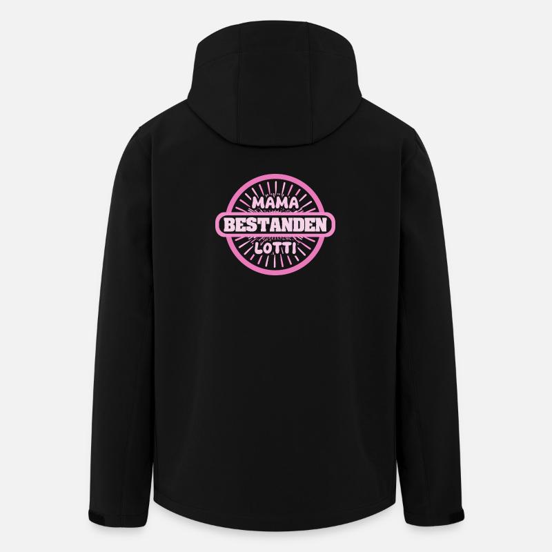 Vorname Lotti - Recycelte Männer Softshell-Jacke von Stanley/Stella - Schwarz