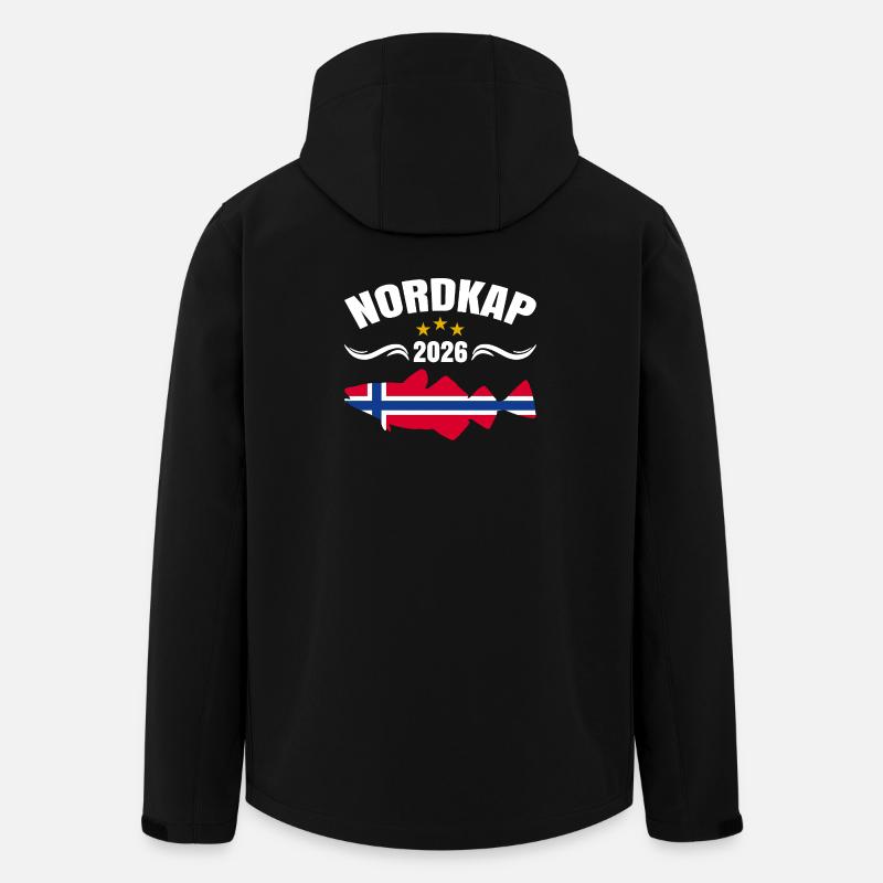 North Cape 2026 - Men’s Recycled Softshell Jacket by Stanley/Stella - black