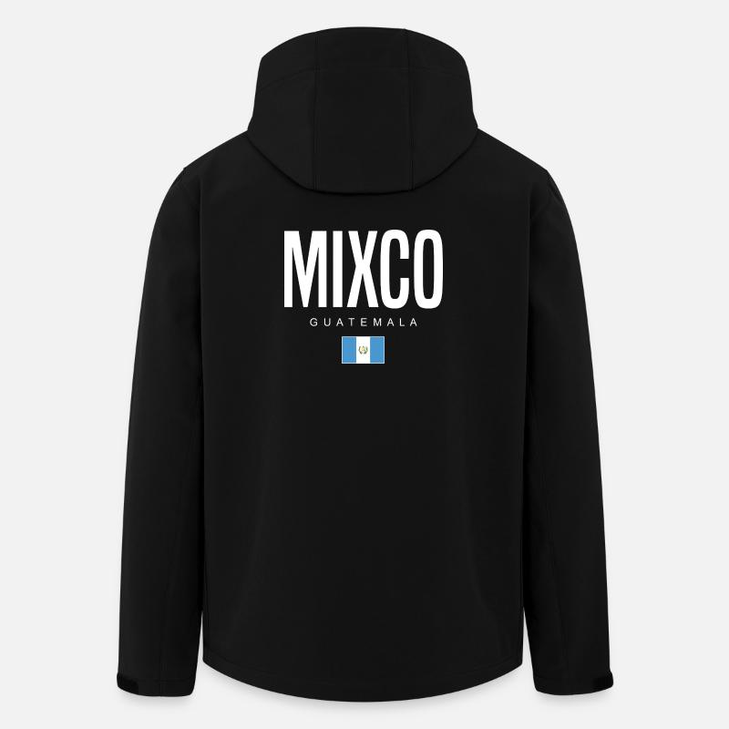 Mixco Guatemala Guatemalteken - Veste softshell homme en polyester recyclé Stanley/Stella - noir