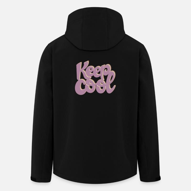 KEEP COOL - Recycelte Männer Softshell-Jacke von Stanley/Stella - Schwarz