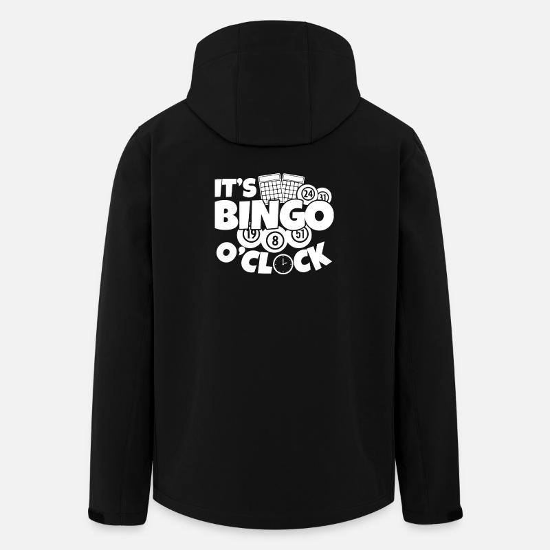 Bingo Player It´s Bingo O´Clock Bingo - Recycelte Männer Softshell-Jacke von Stanley/Stella - Schwarz